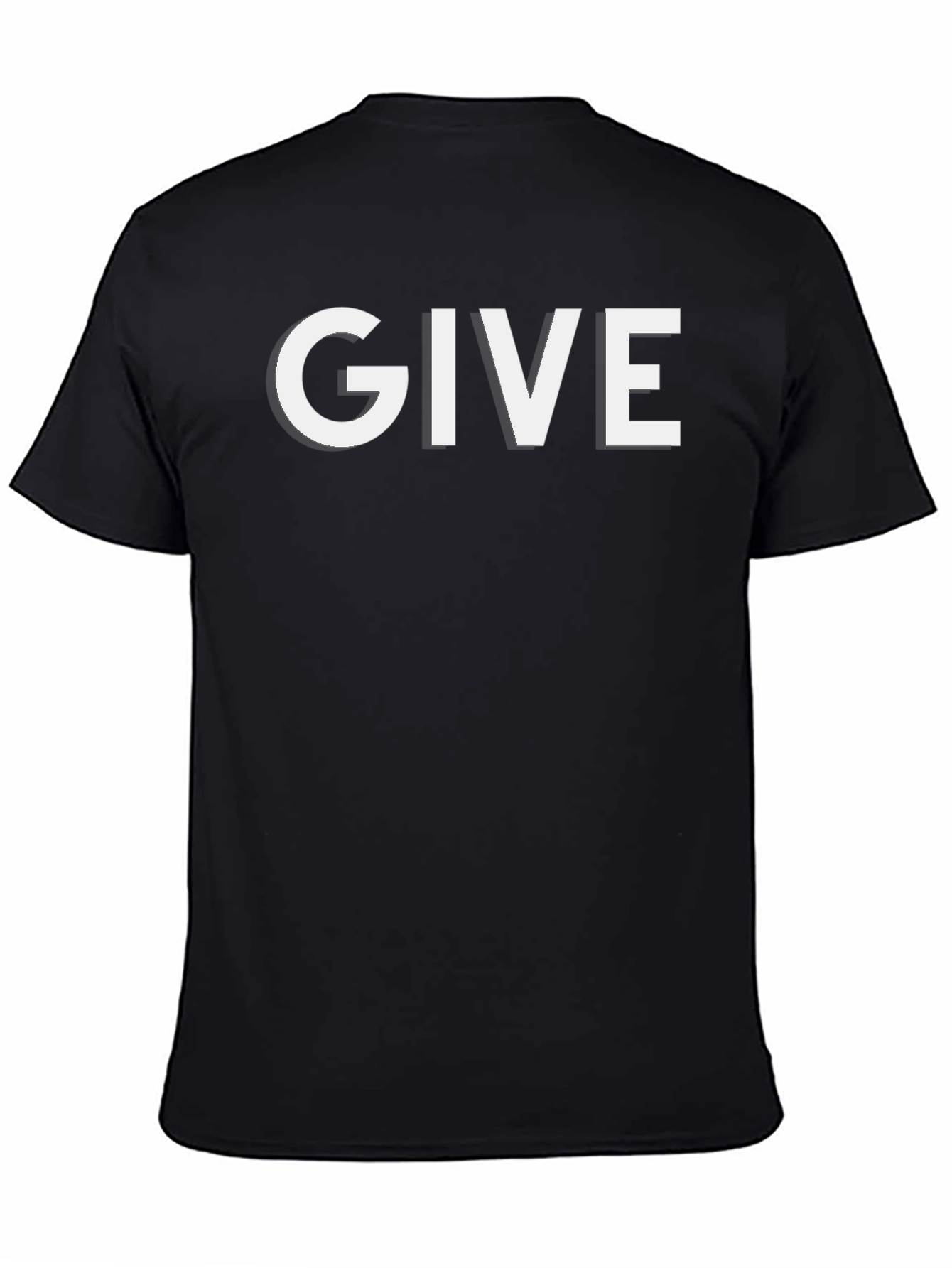 Camiseta Negra GIVE para Hombre