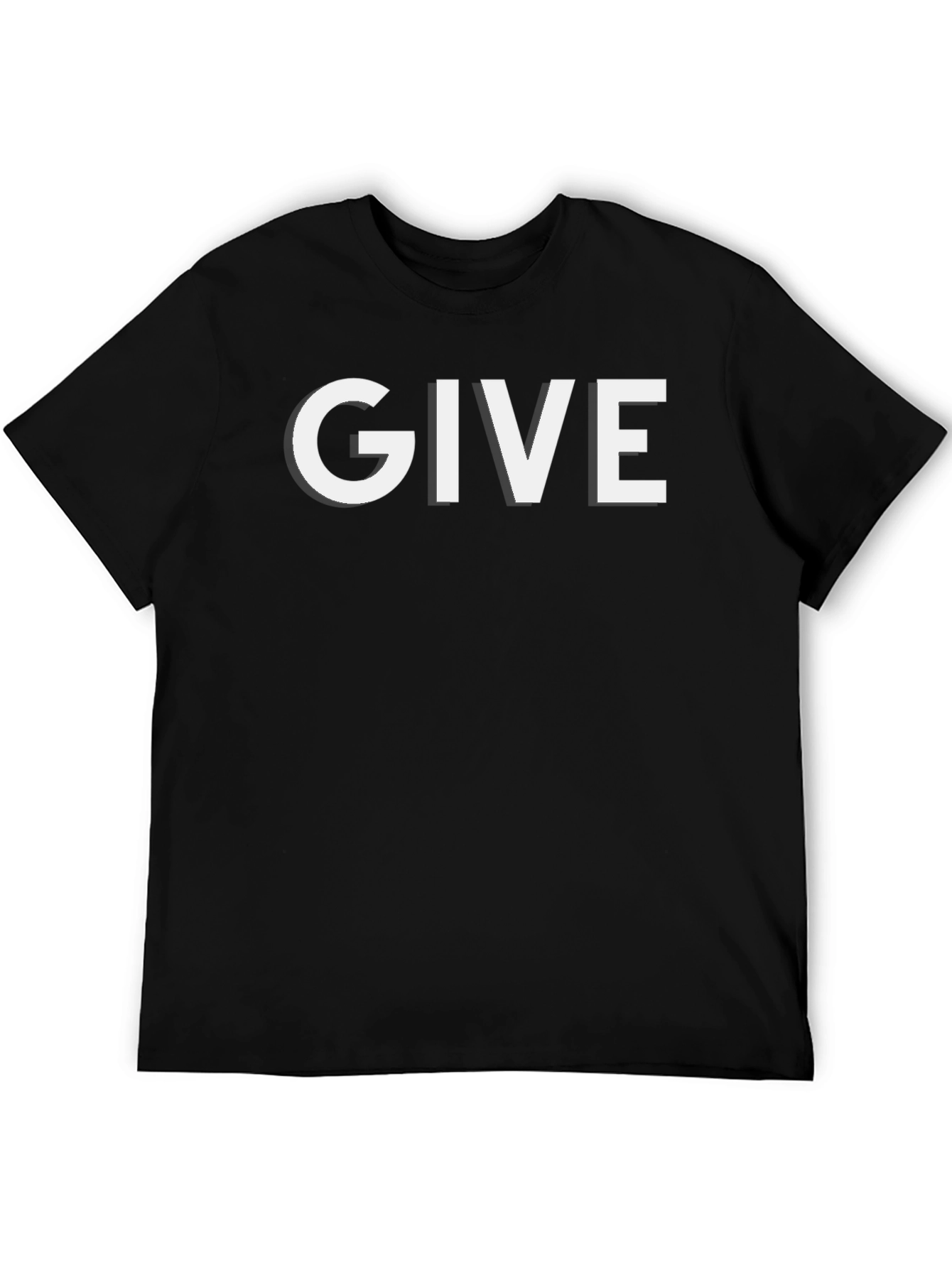 Camiseta Negra GIVE para Hombre