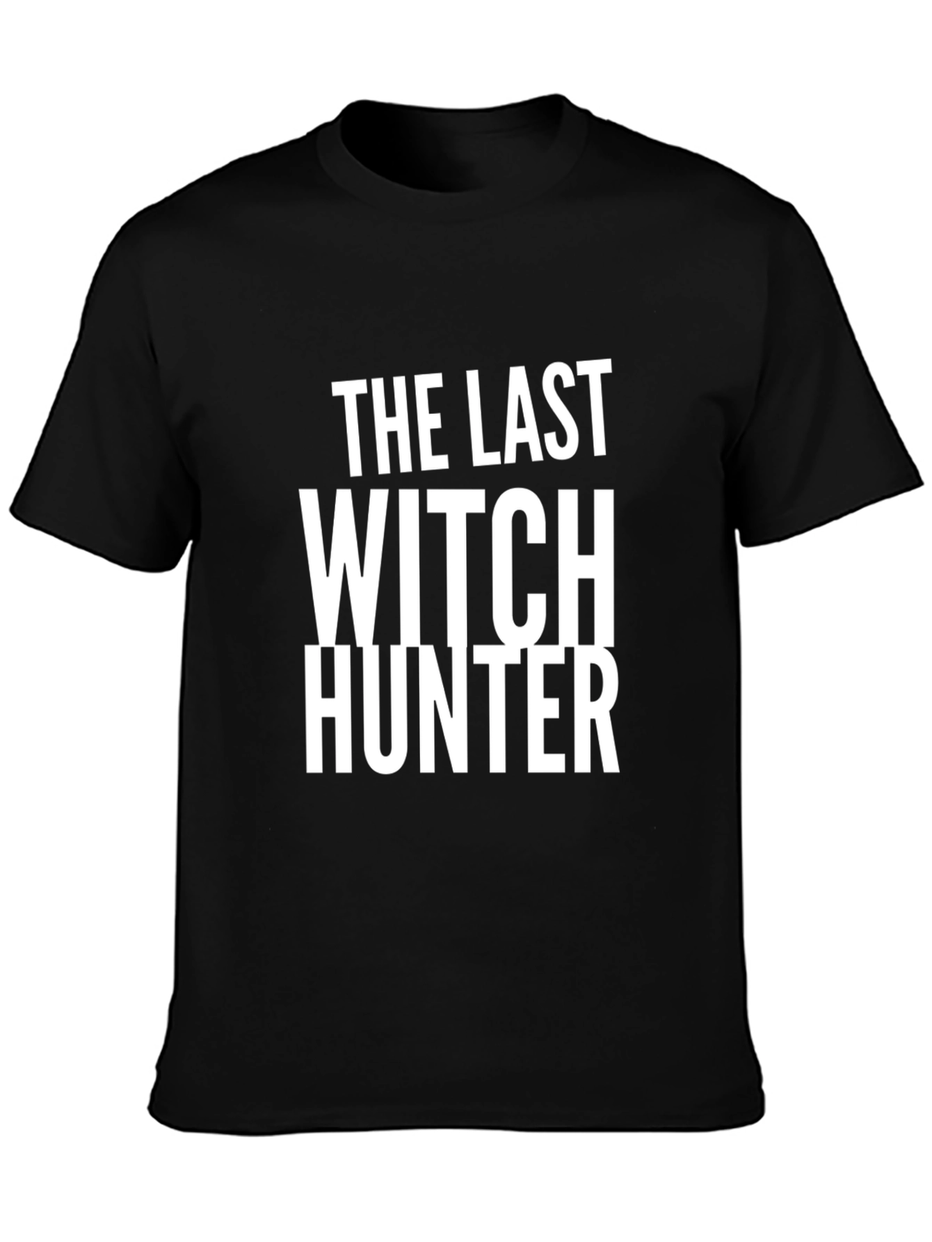 Camiseta Negra The Last Witch Hunter para Hombre