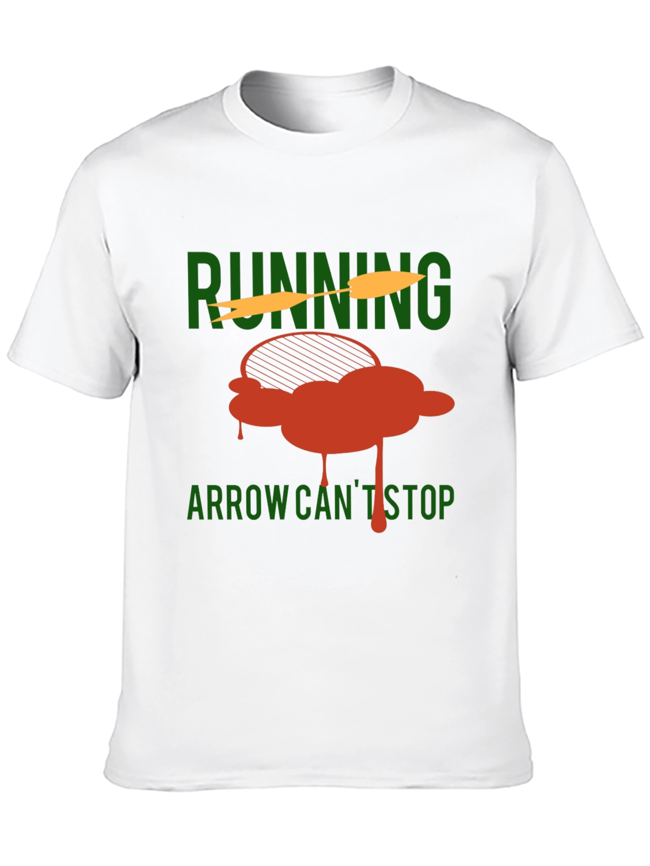 Camiseta Running Arrow Cant Stop - Diseño Original