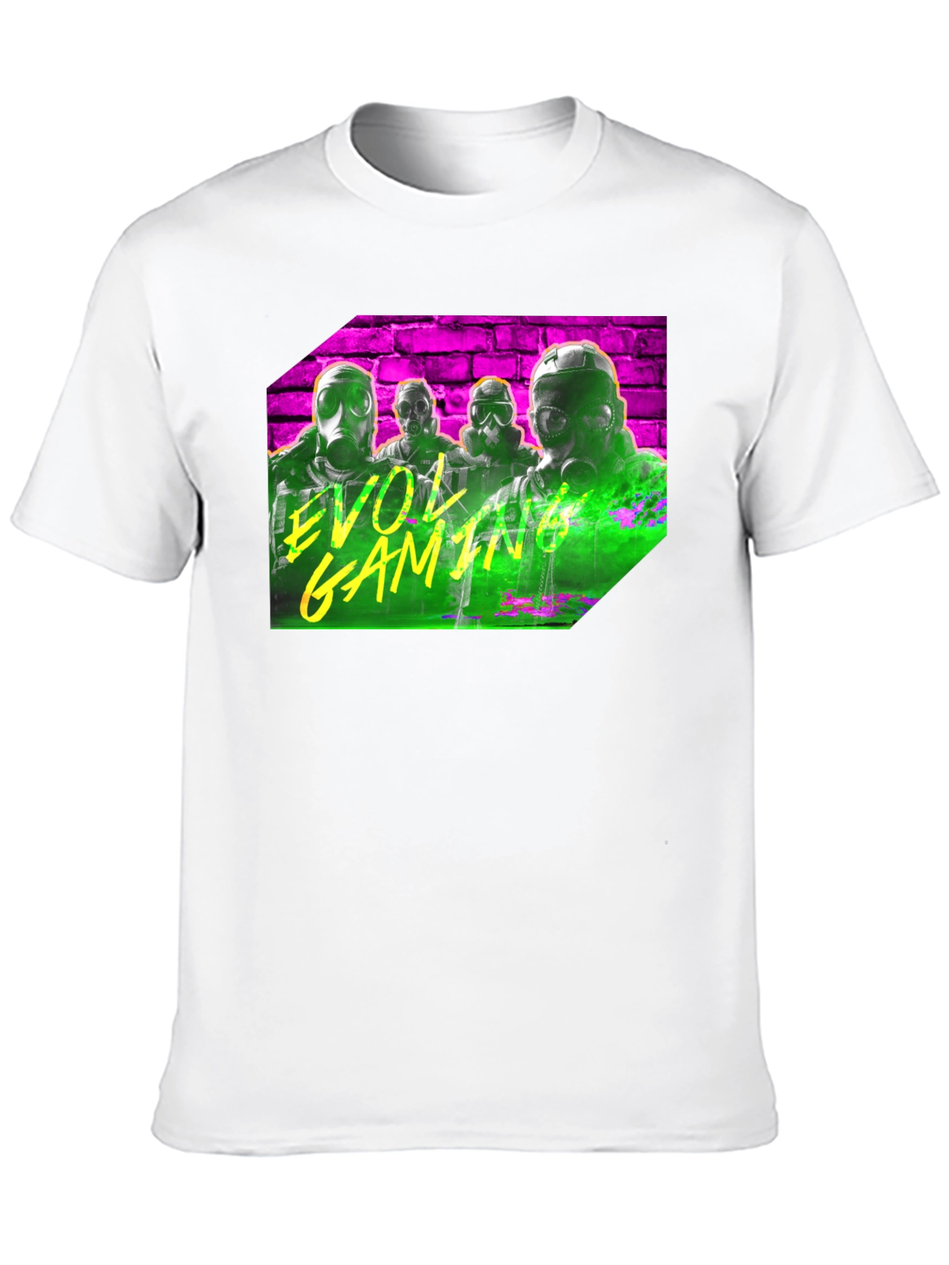 Camiseta Negra con Diseño de Videojuego EVOL Gaming