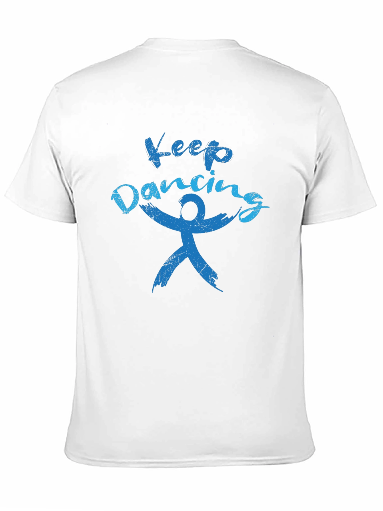 Camiseta Negra Keep Dancing Hombre