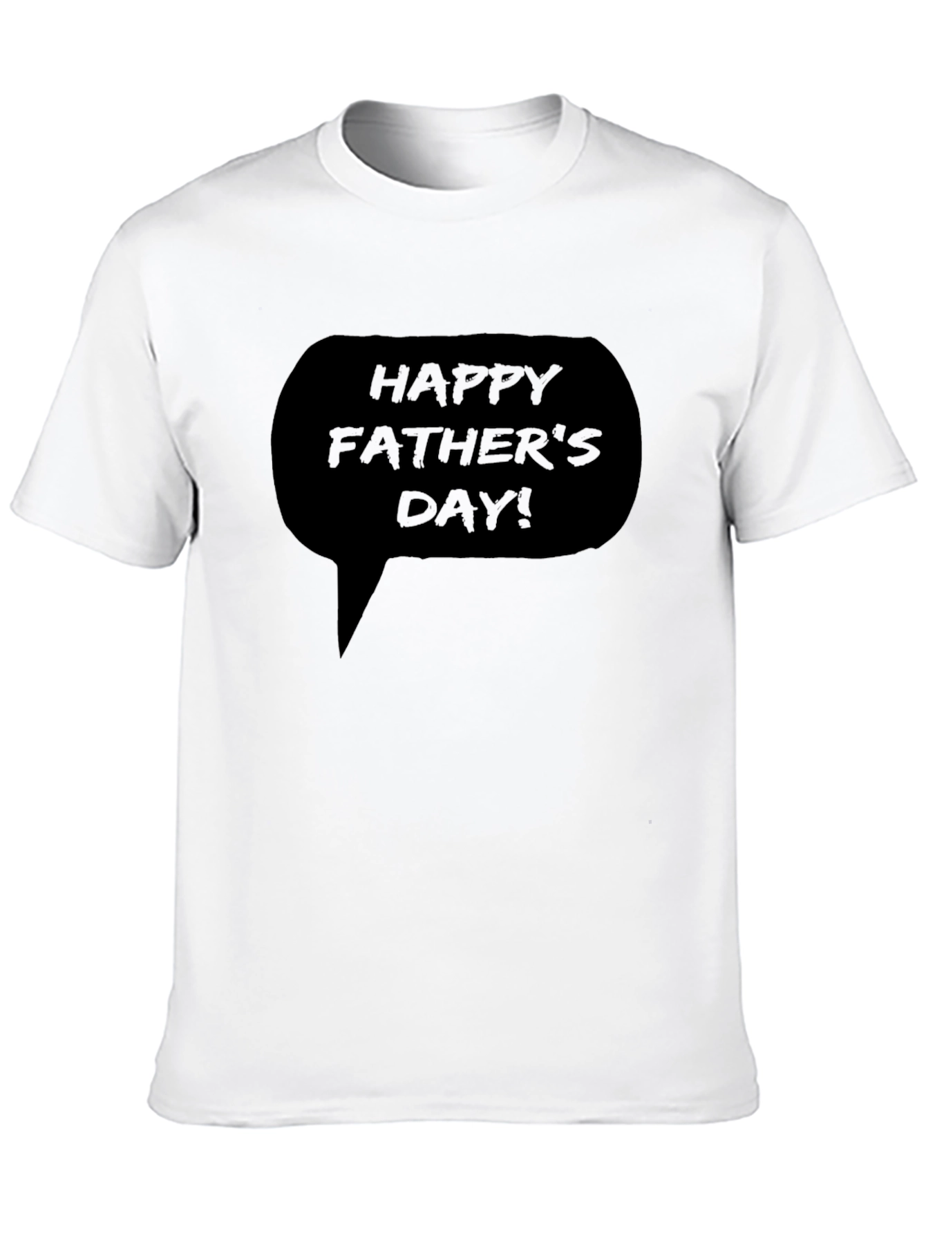 Camiseta Negra: ¡Feliz Día del Padre!