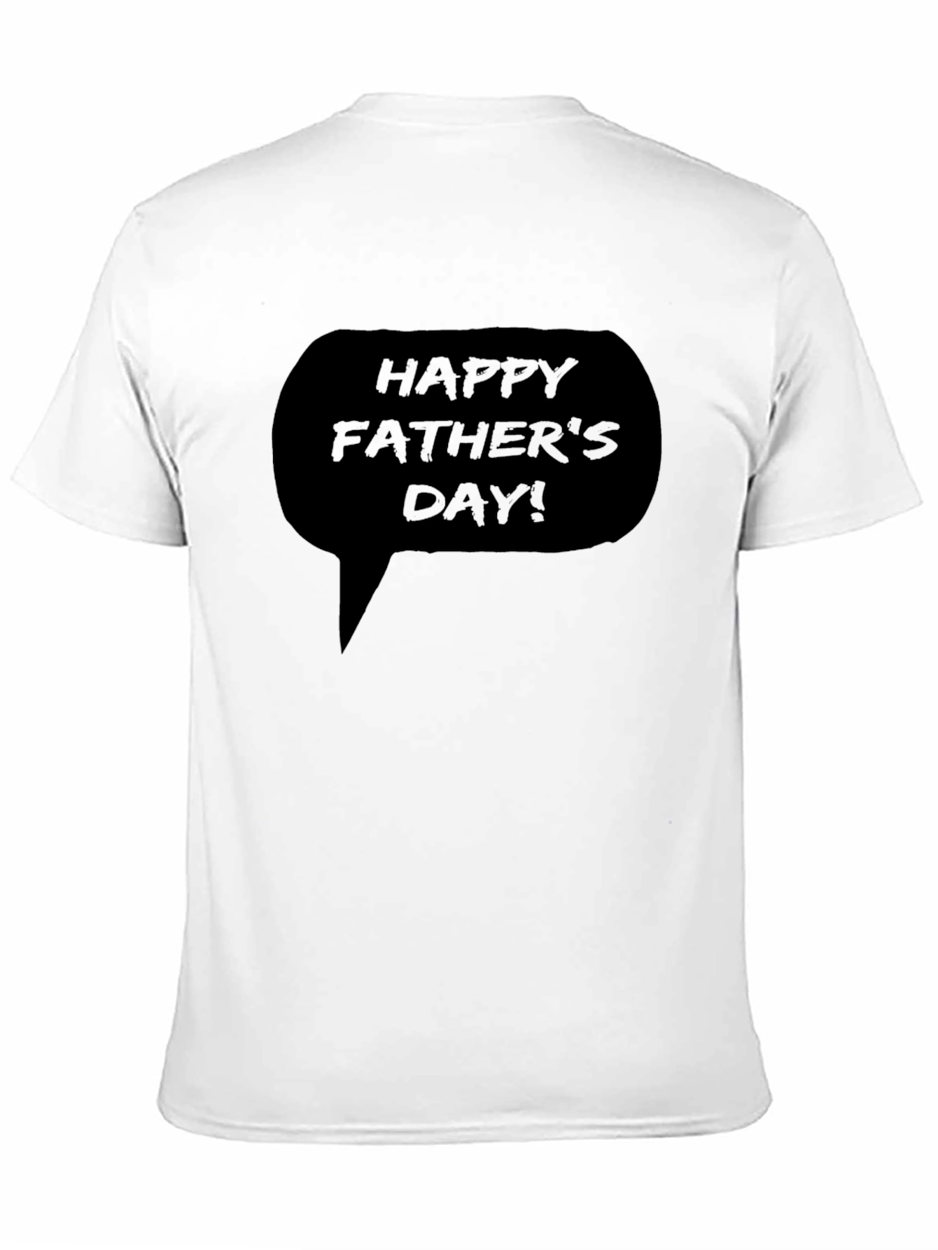 Camiseta Negra: ¡Feliz Día del Padre!