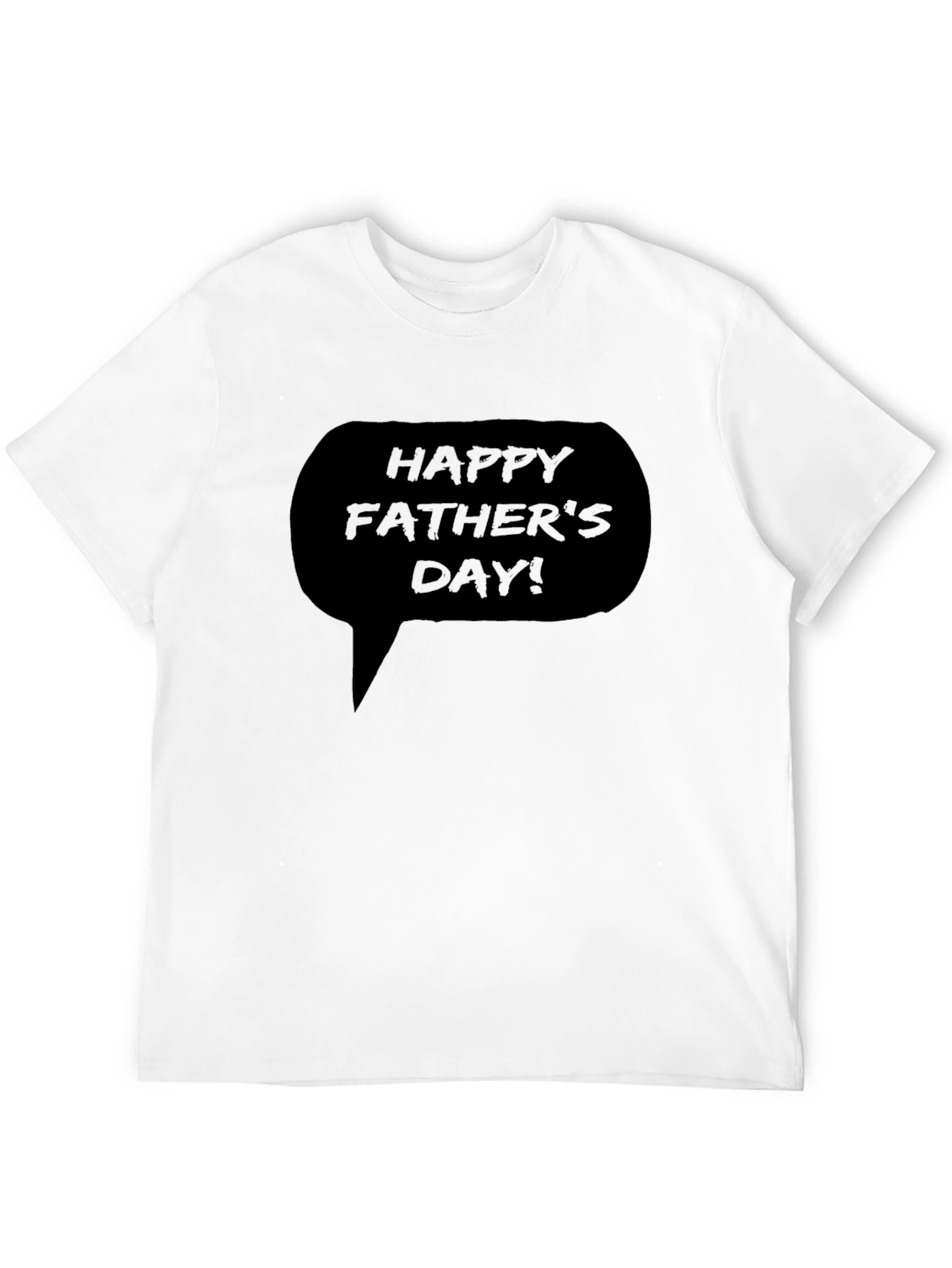 Camiseta Negra: ¡Feliz Día del Padre!