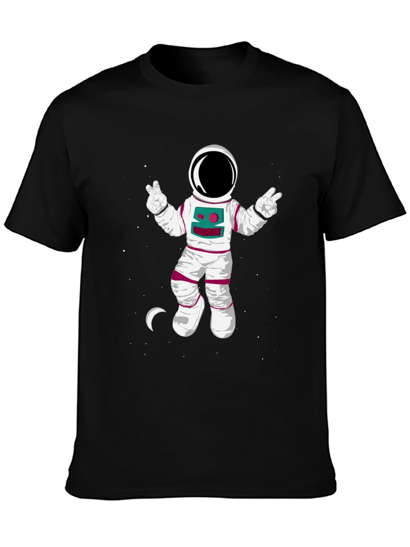 Camiseta Hombre Astronauta Espacial Diseño Divertido