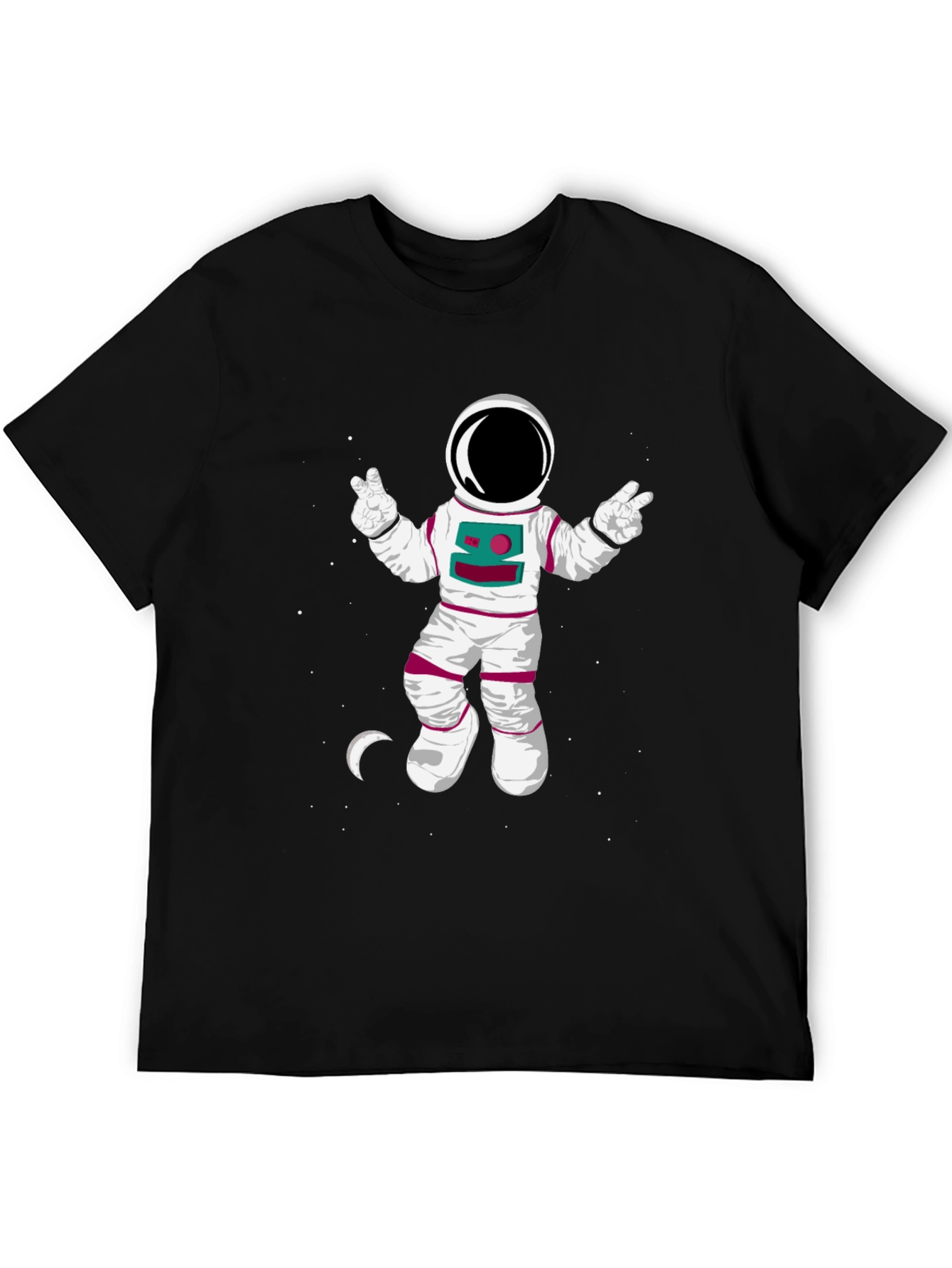 Camiseta Hombre Astronauta Espacial Diseño Divertido