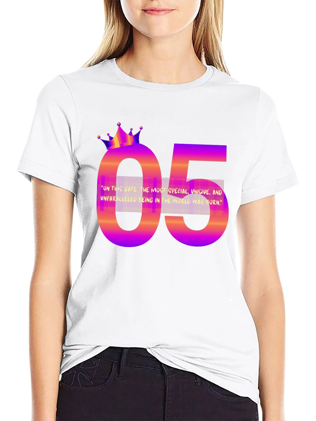 Camiseta 05 Cumpleaños Único