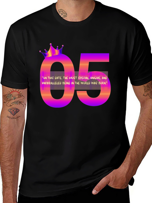 Camiseta 05 Cumpleaños Único