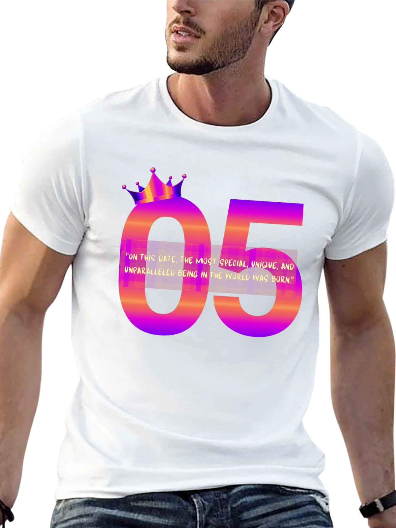 Camiseta 05 Cumpleaños Único