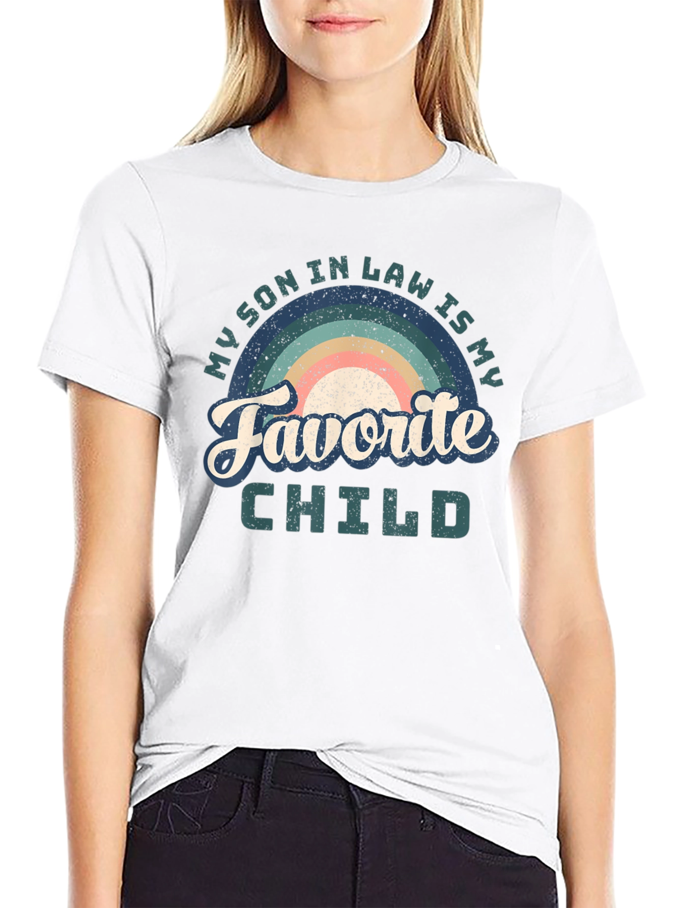 Camiseta Hombre Mi Yerno es mi Hijo Favorito