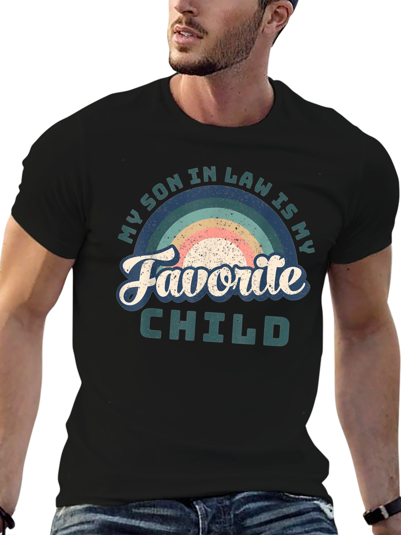 Camiseta Hombre Mi Yerno es mi Hijo Favorito