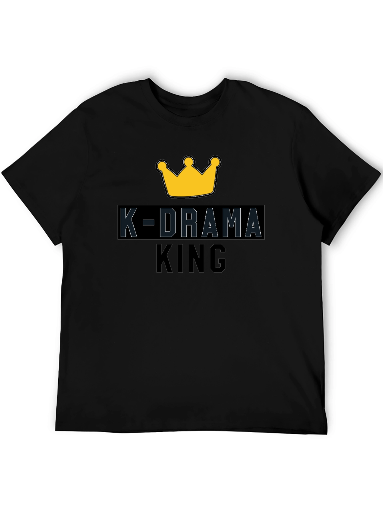 Camiseta Negra K-Drama King