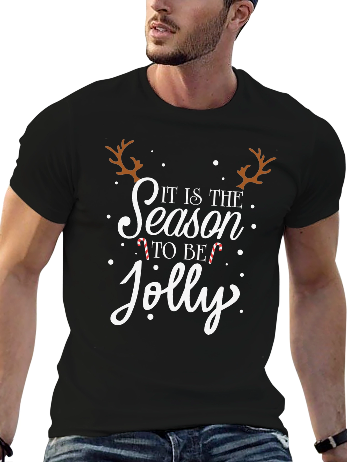 Camiseta Navideña Its the Season to Be Jolly