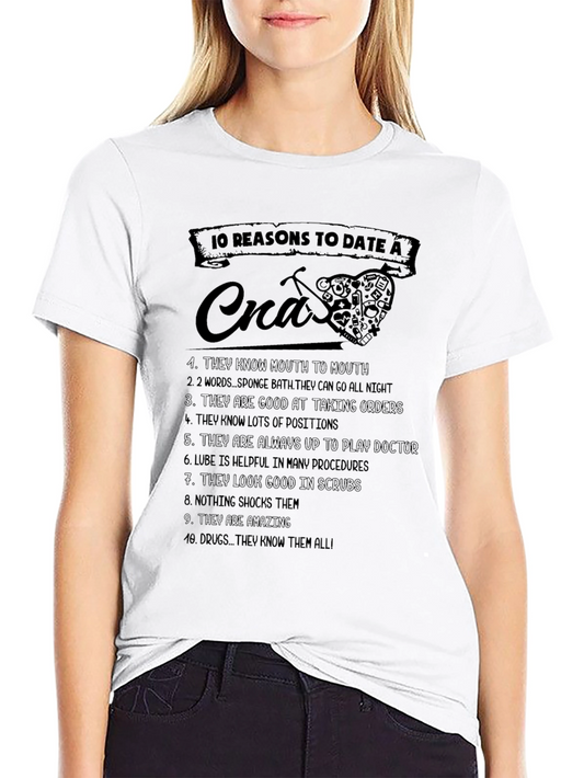 Camiseta 10 Razones para salir con un CNA