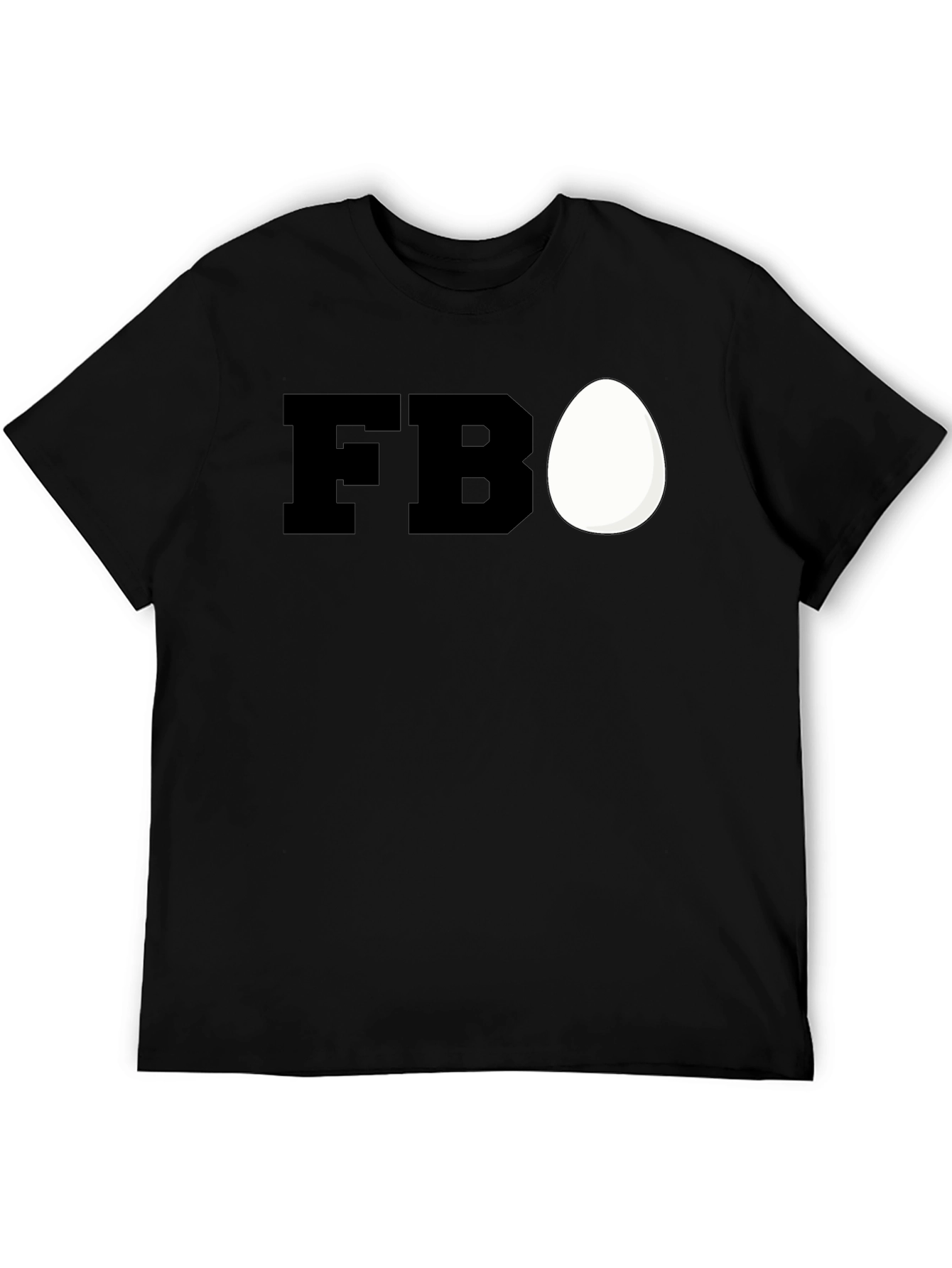 Camiseta Negra FBO Egg