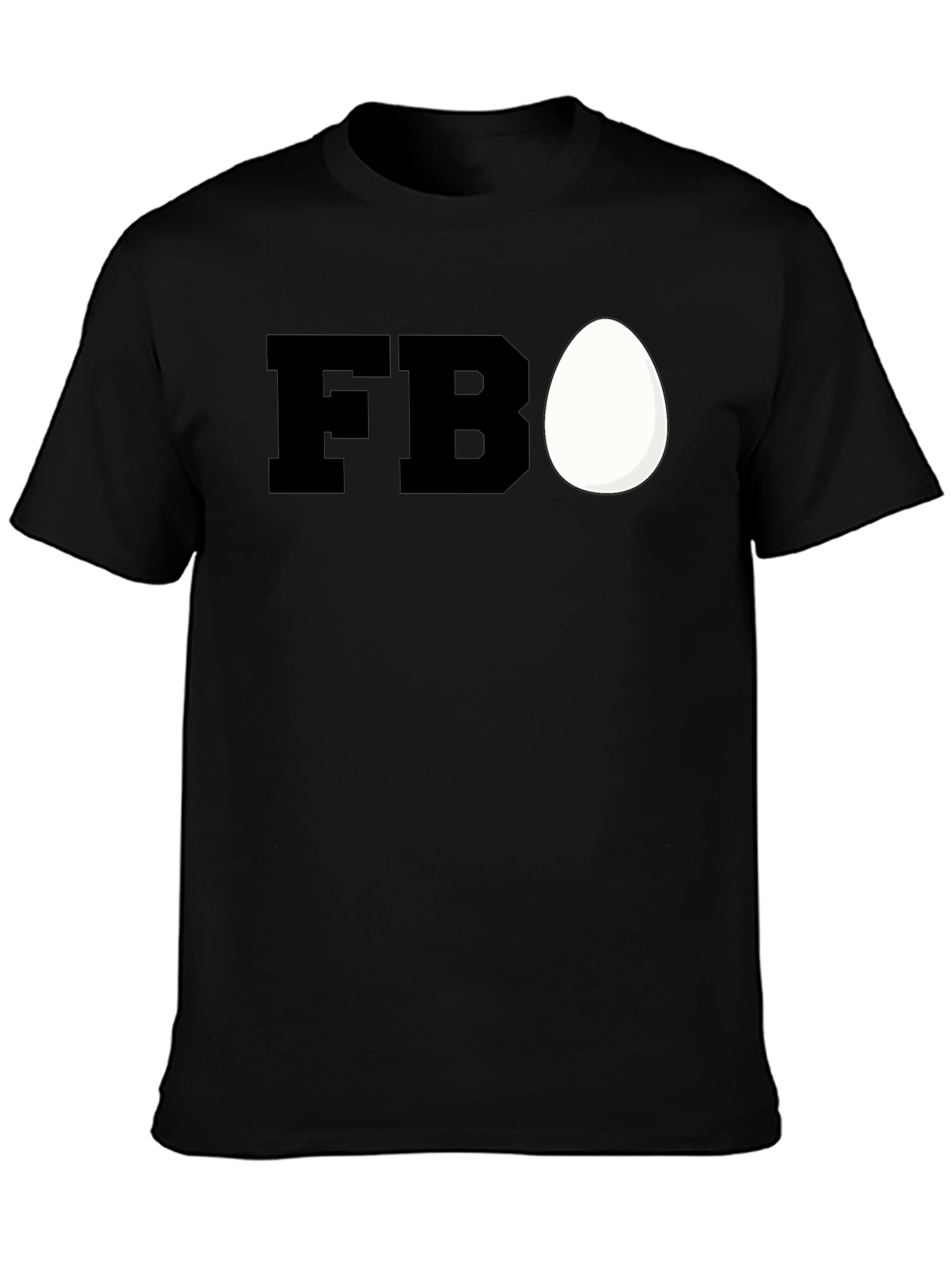 Camiseta Negra FBO Egg