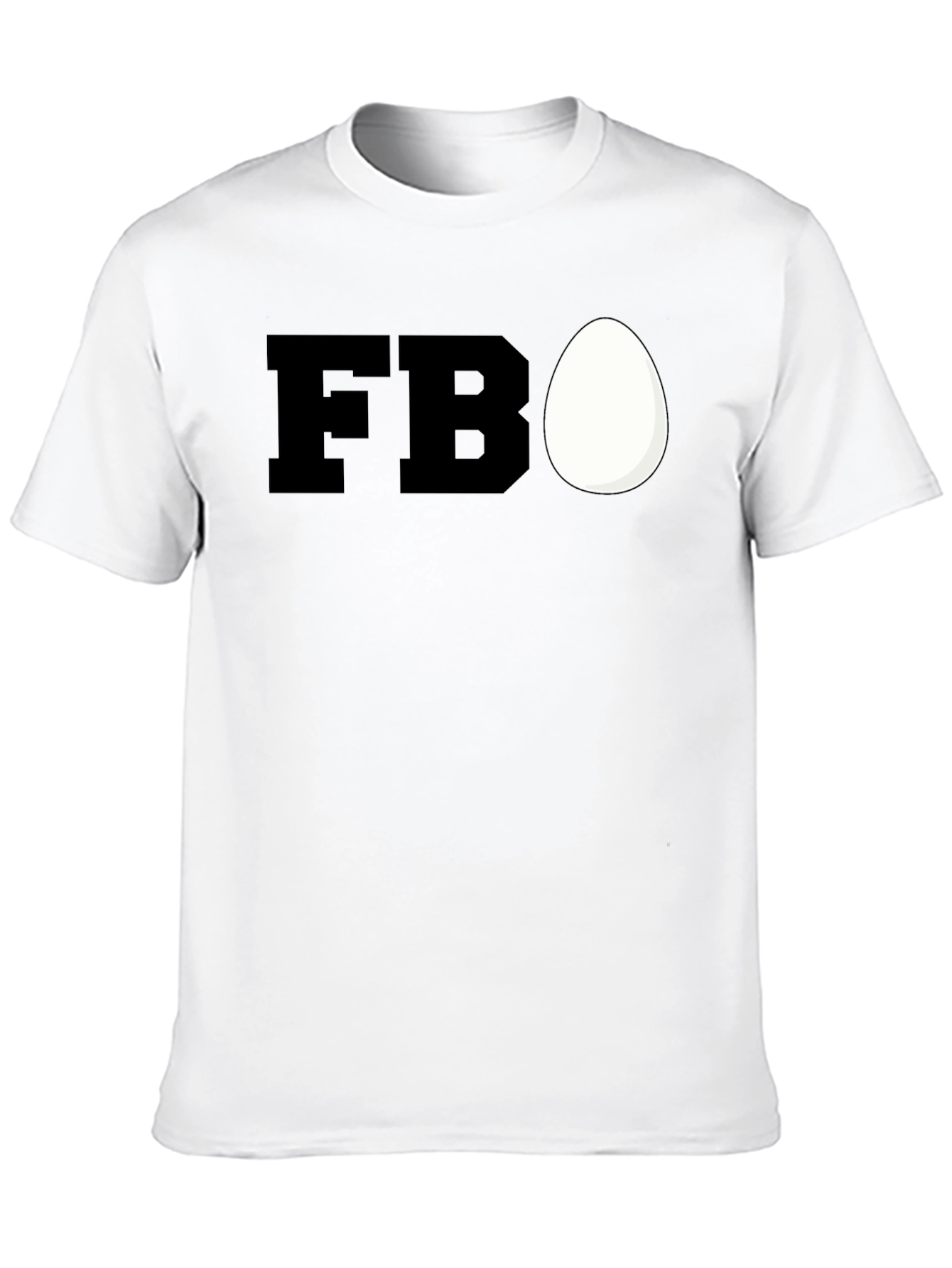 Camiseta Negra FBO Egg