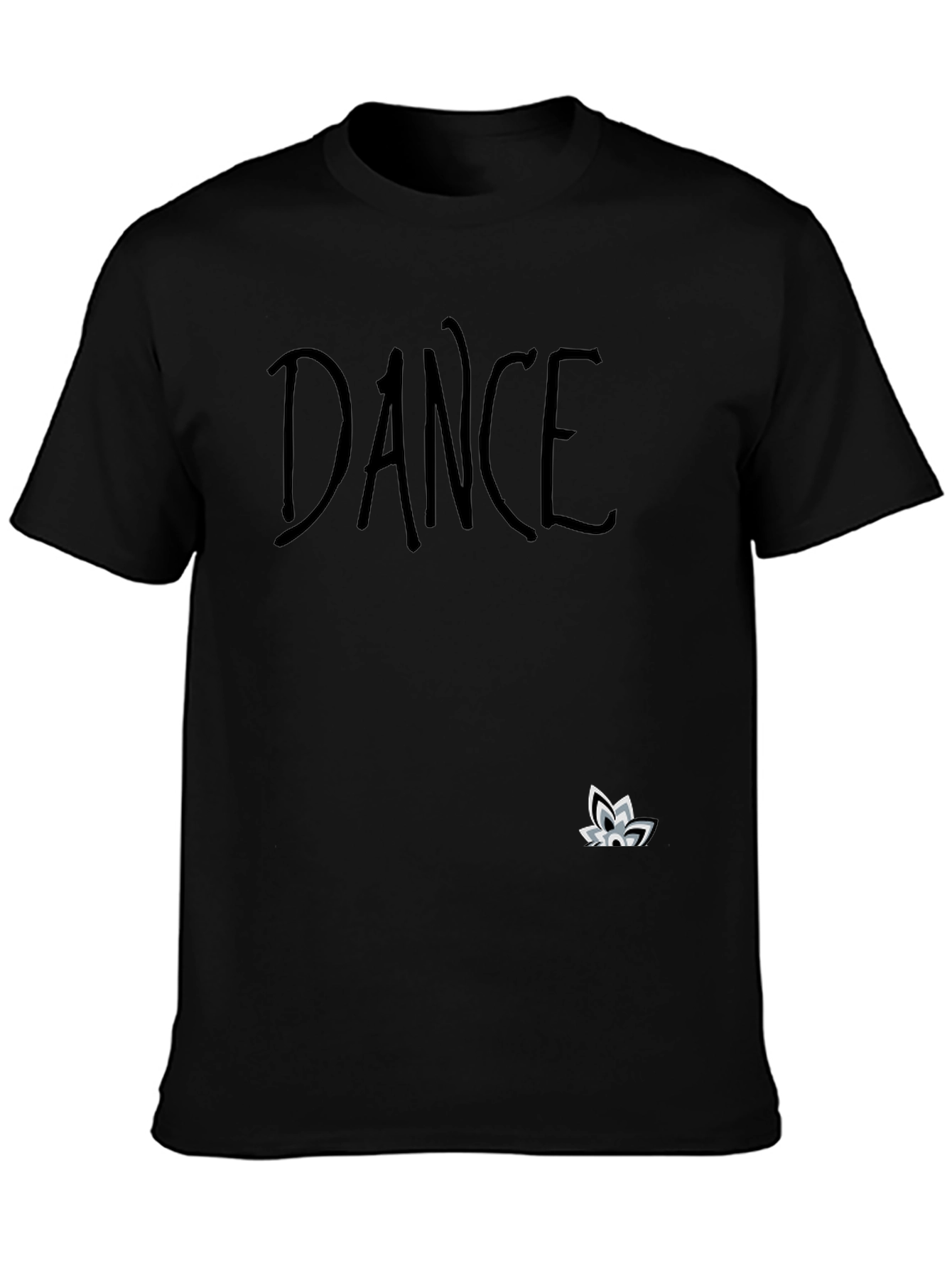 Camiseta Negra Dance para Hombre