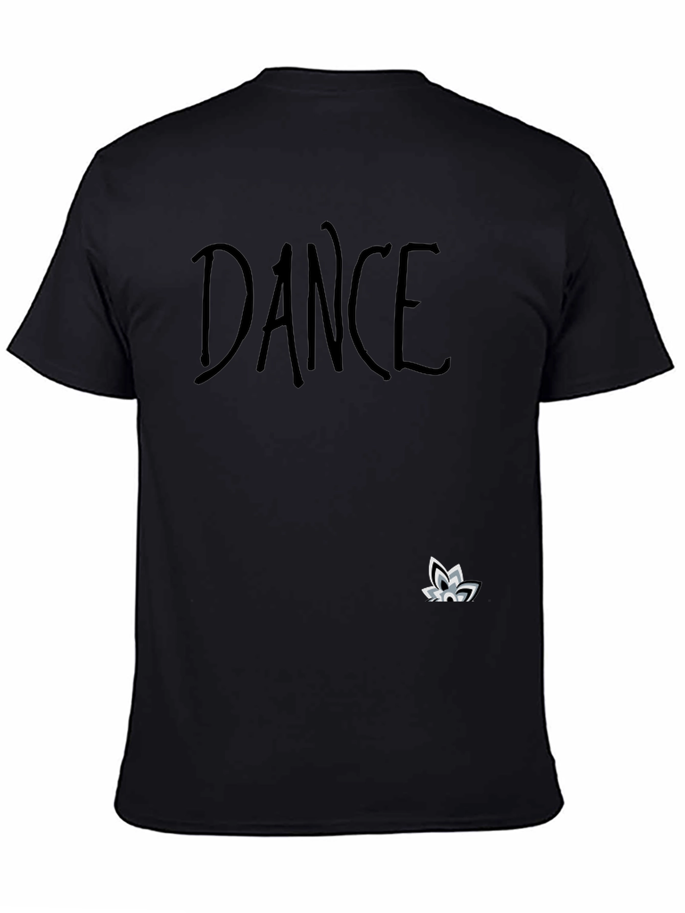 Camiseta Negra Dance para Hombre
