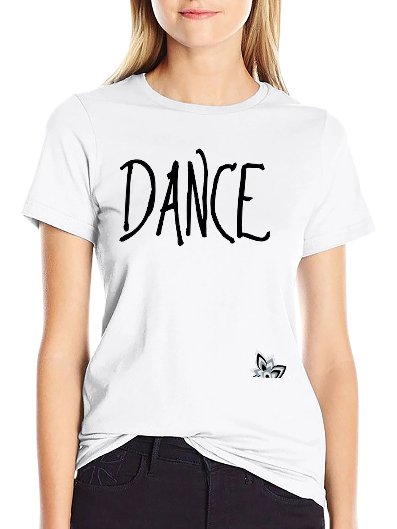 Camiseta Negra Dance para Hombre