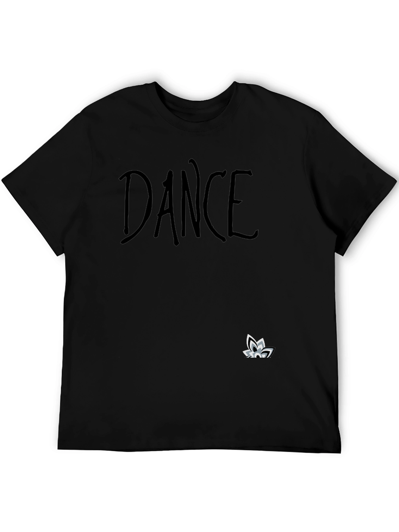 Camiseta Negra Dance para Hombre