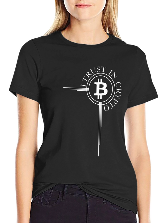 Camiseta Negra I Trust In Crypto