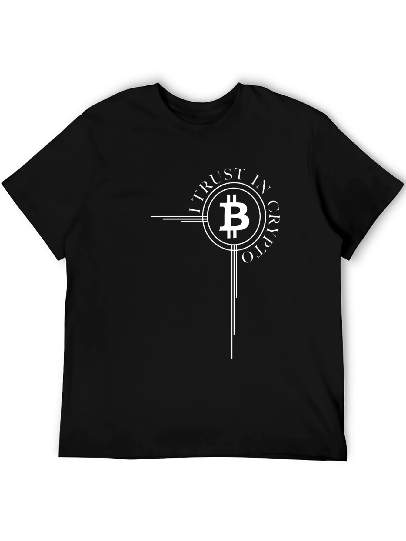 Camiseta Negra I Trust In Crypto