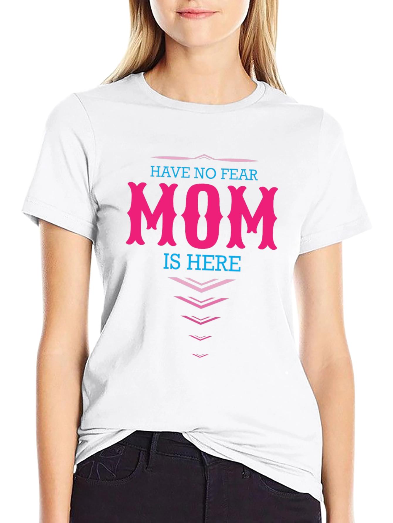 Camiseta Negra Mom is Here