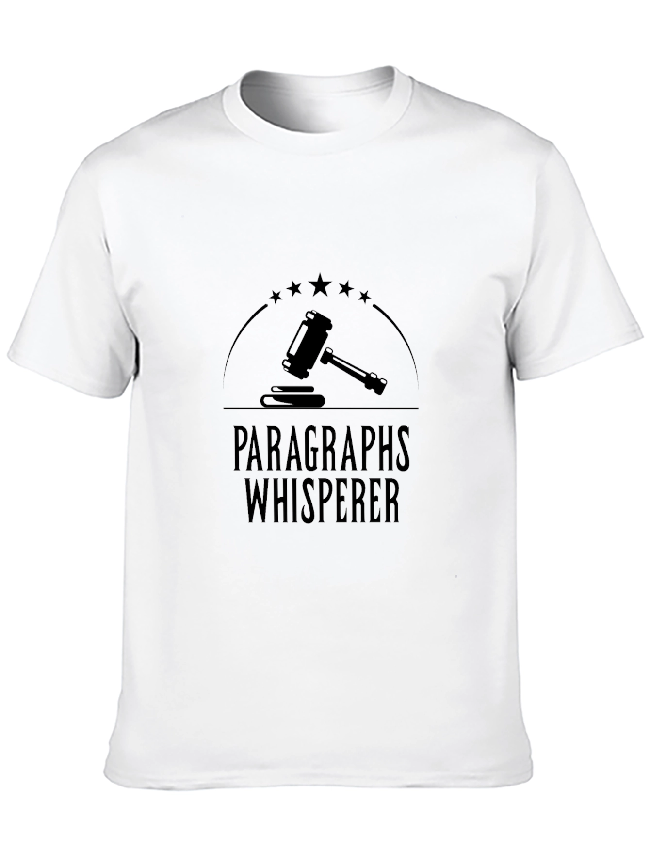 Camiseta Negra: Susurrador de Párrafos