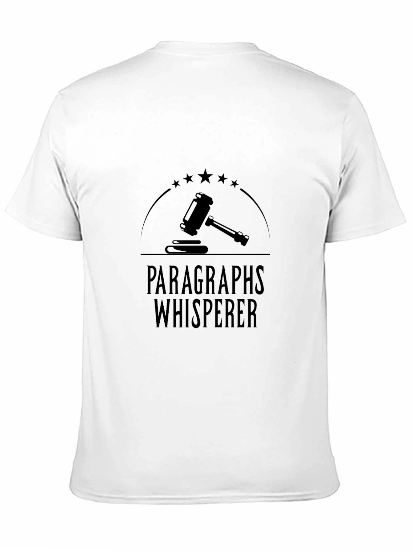 Camiseta Negra: Susurrador de Párrafos