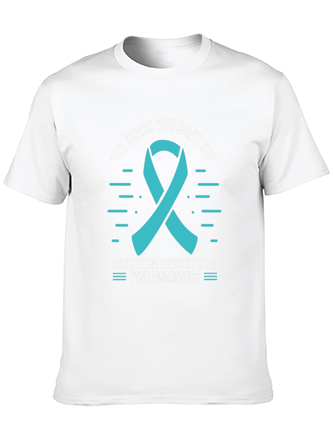 Camiseta Conciencia PTSD: Las Cicatrices Que No Se Ven