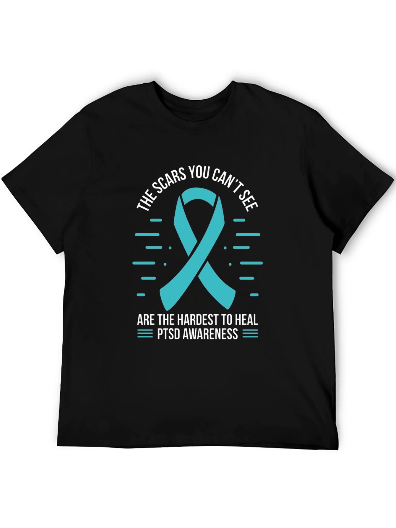 Camiseta Conciencia PTSD: Las Cicatrices Que No Se Ven