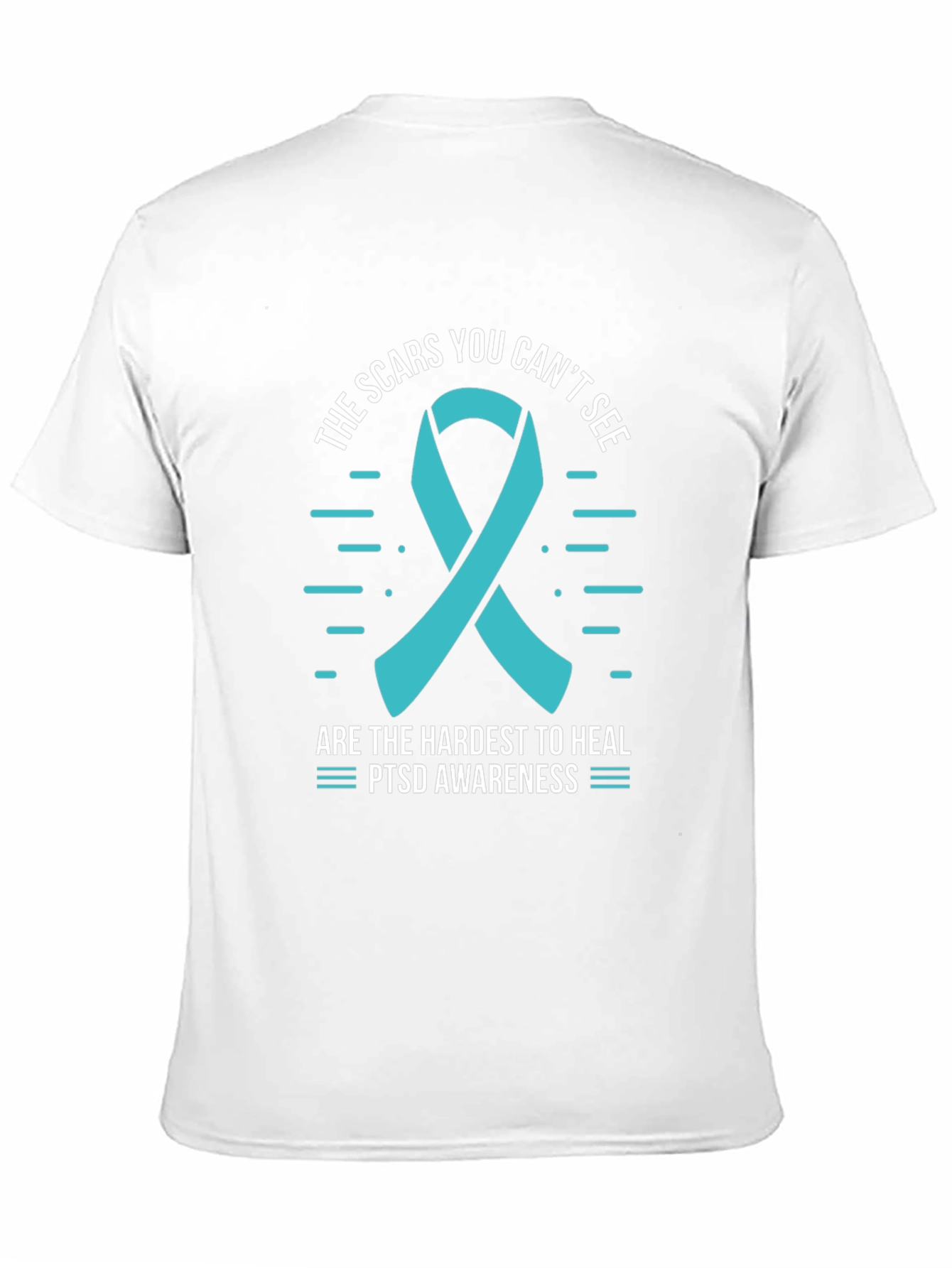 Camiseta Conciencia PTSD: Las Cicatrices Que No Se Ven