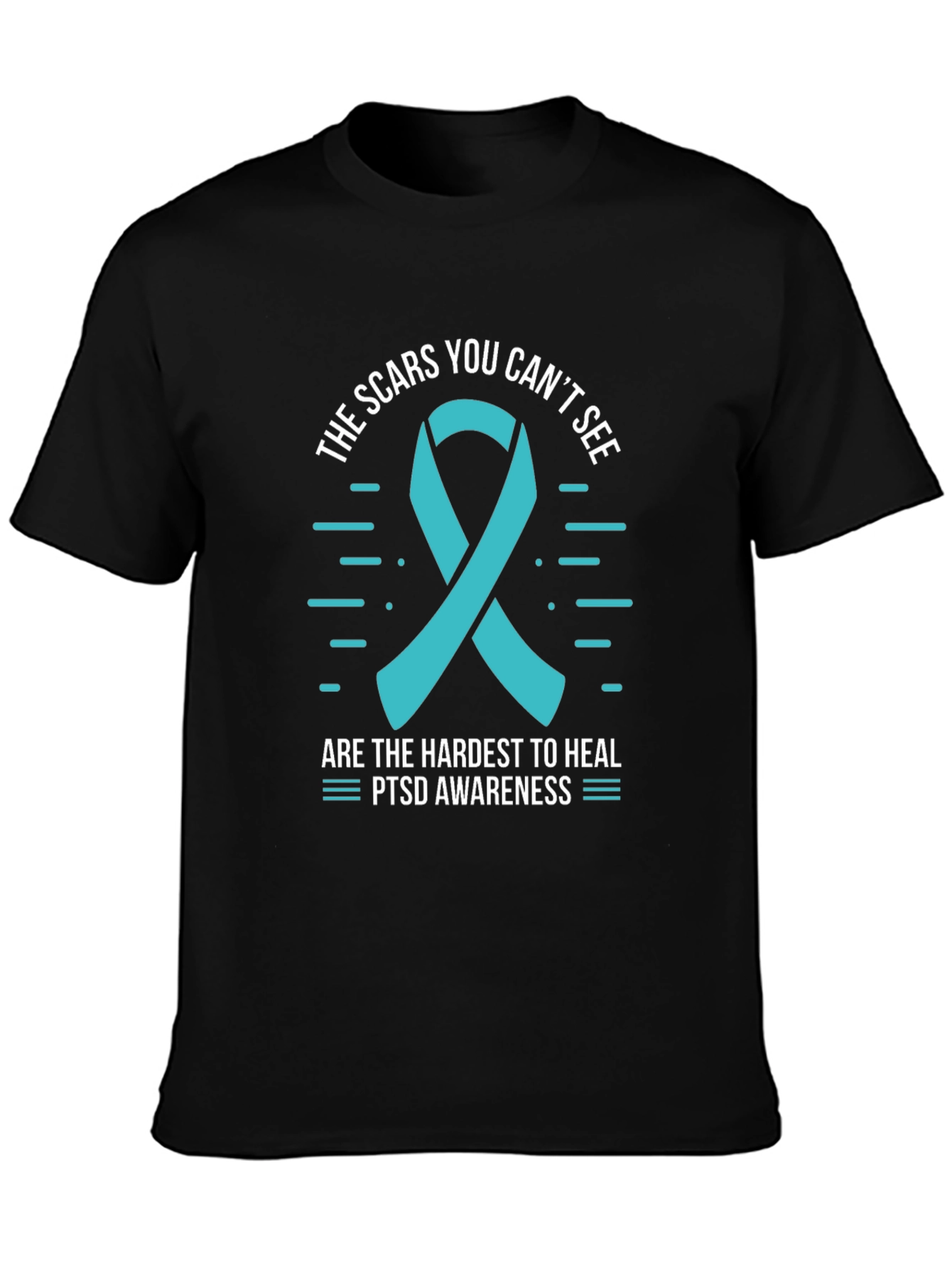 Camiseta Conciencia PTSD: Las Cicatrices Que No Se Ven