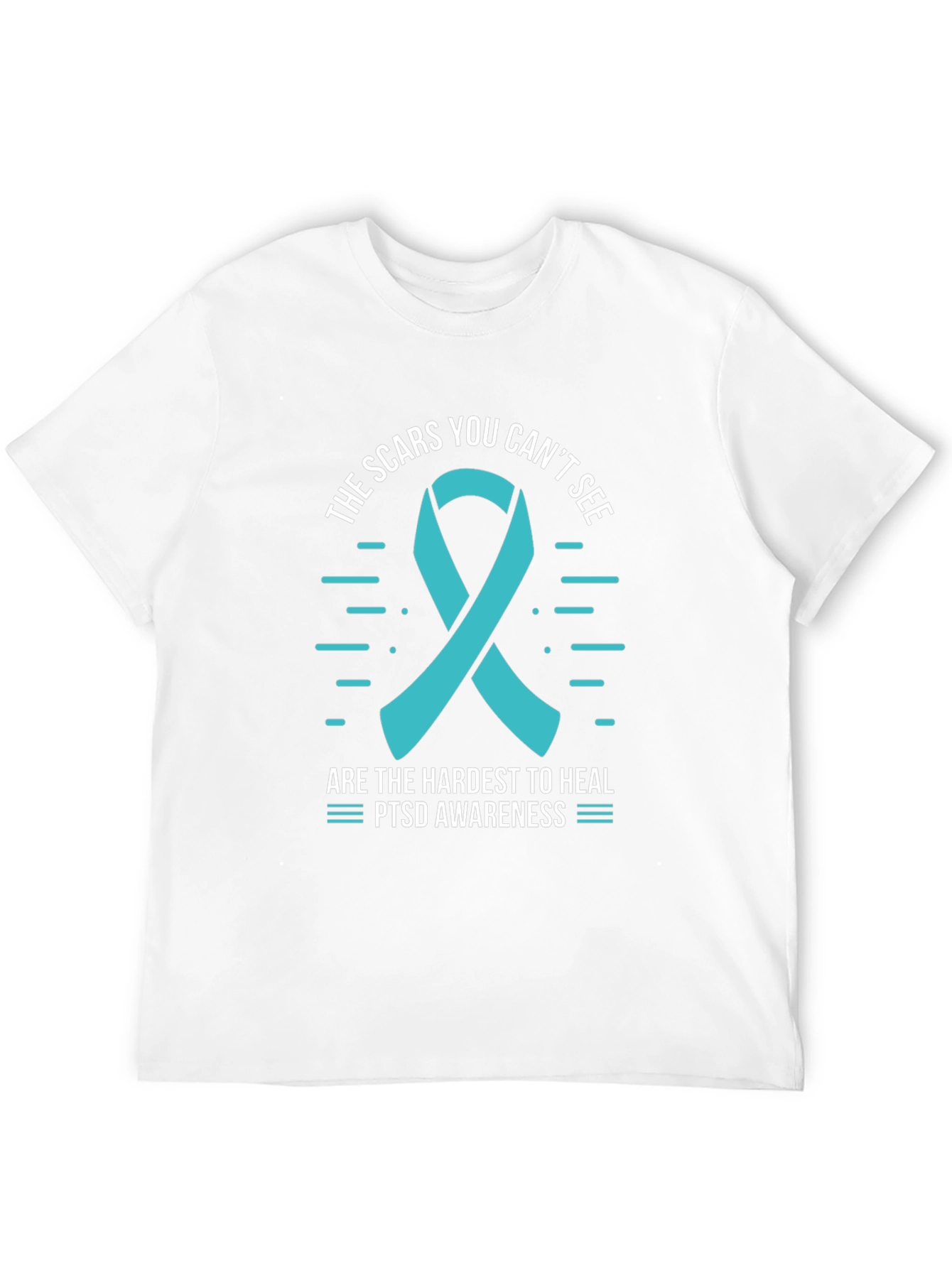 Camiseta Conciencia PTSD: Las Cicatrices Que No Se Ven