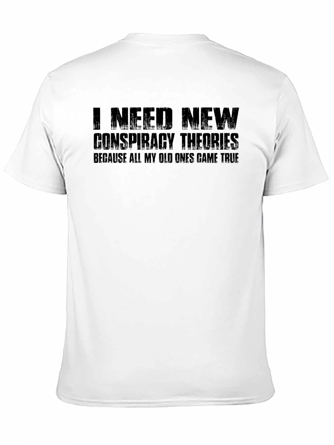 Camiseta Negra: Teorías de Conspiración