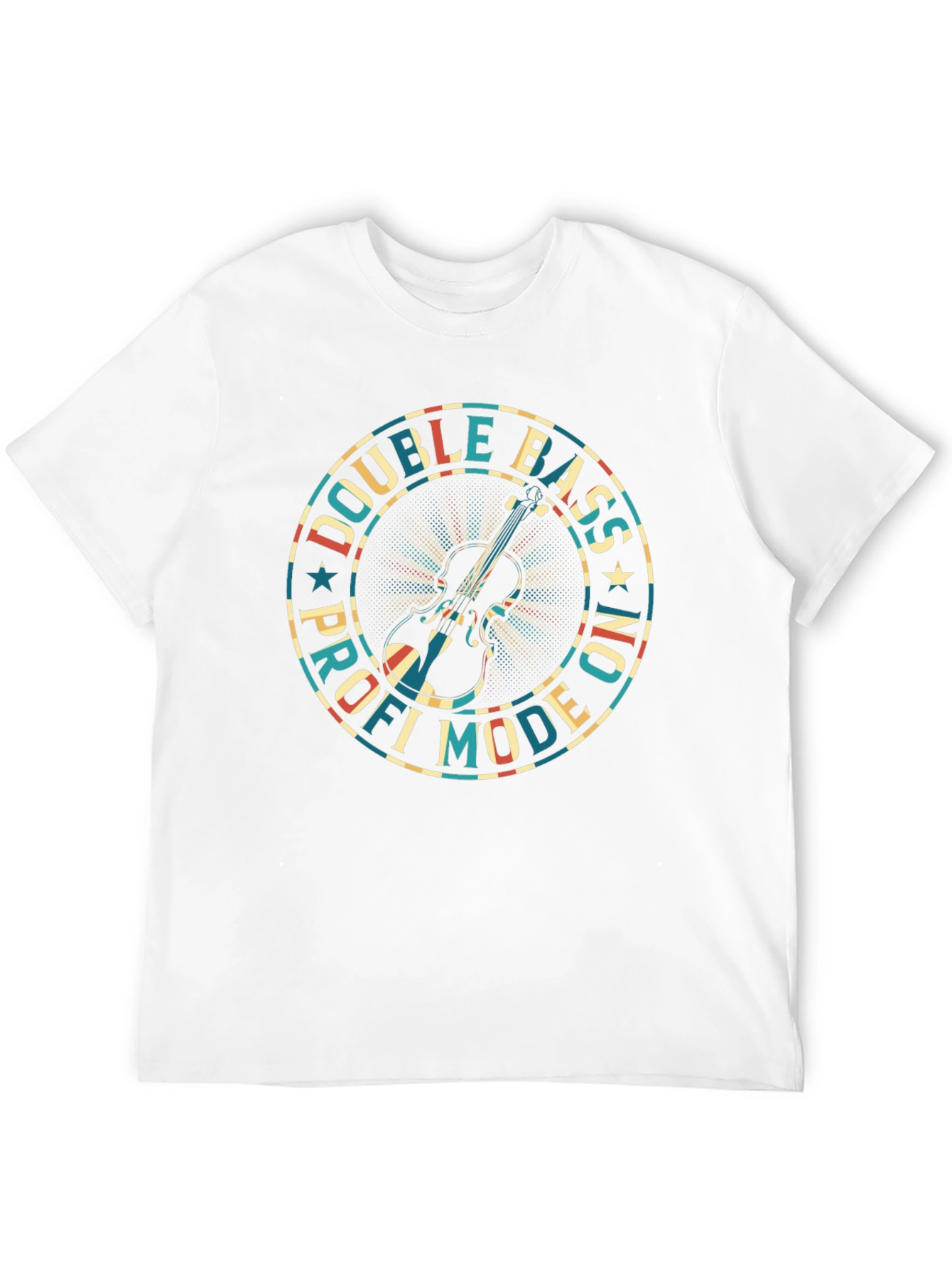 Camiseta Negra Double Bass Profi Mode On