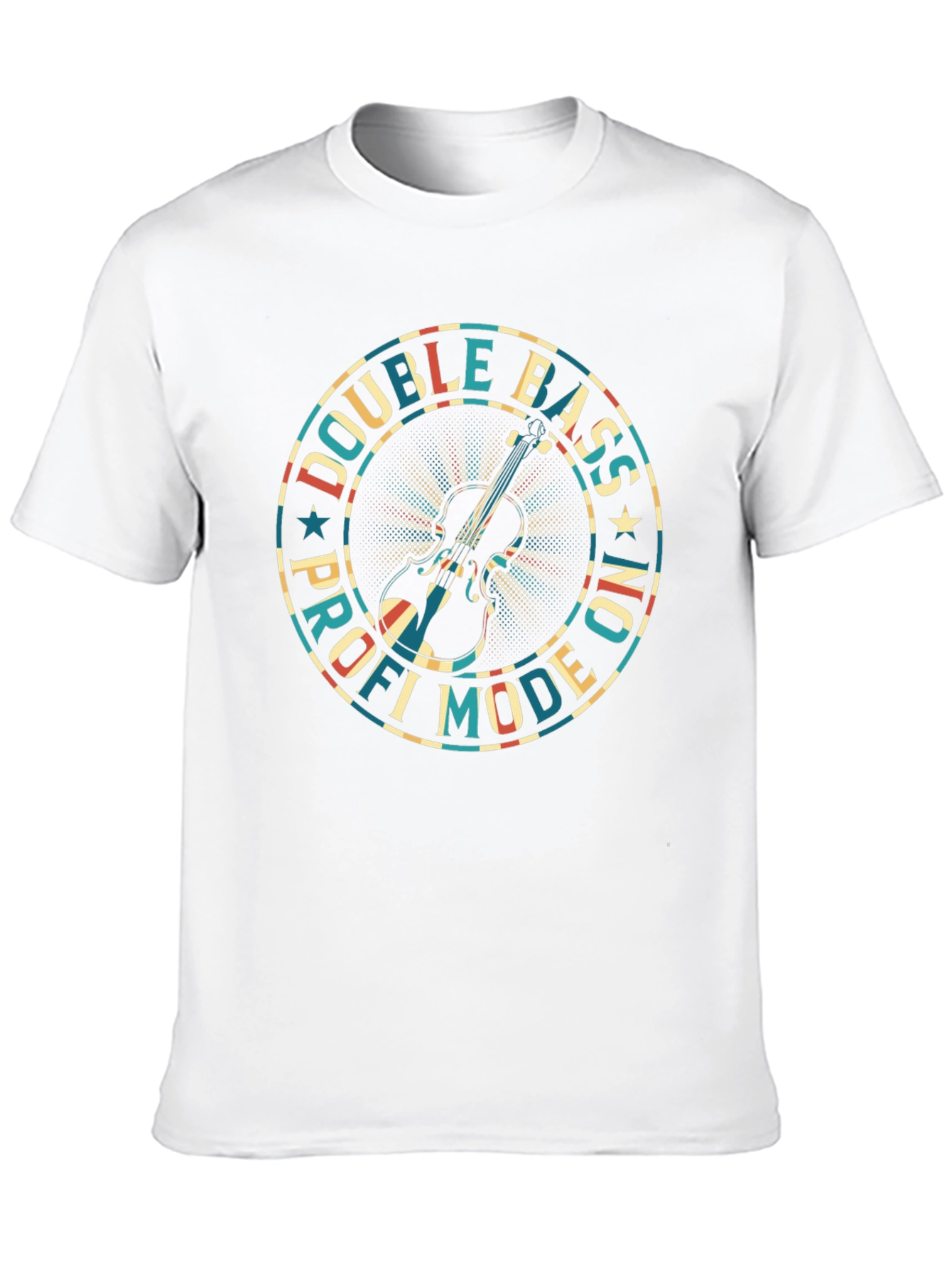 Camiseta Negra Double Bass Profi Mode On