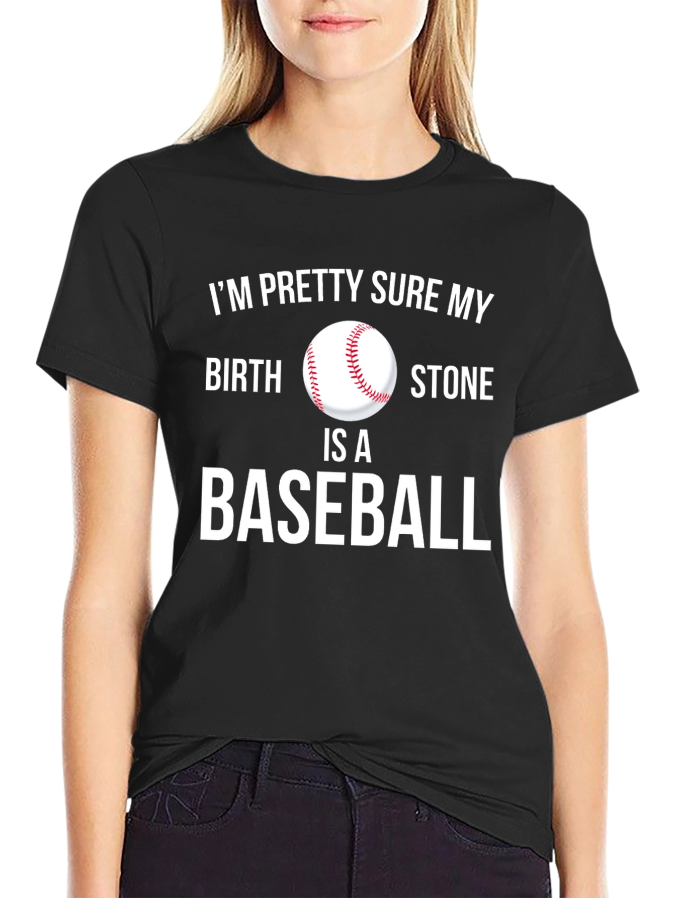 Camiseta Negra: Mi Piedra Natal es Béisbol