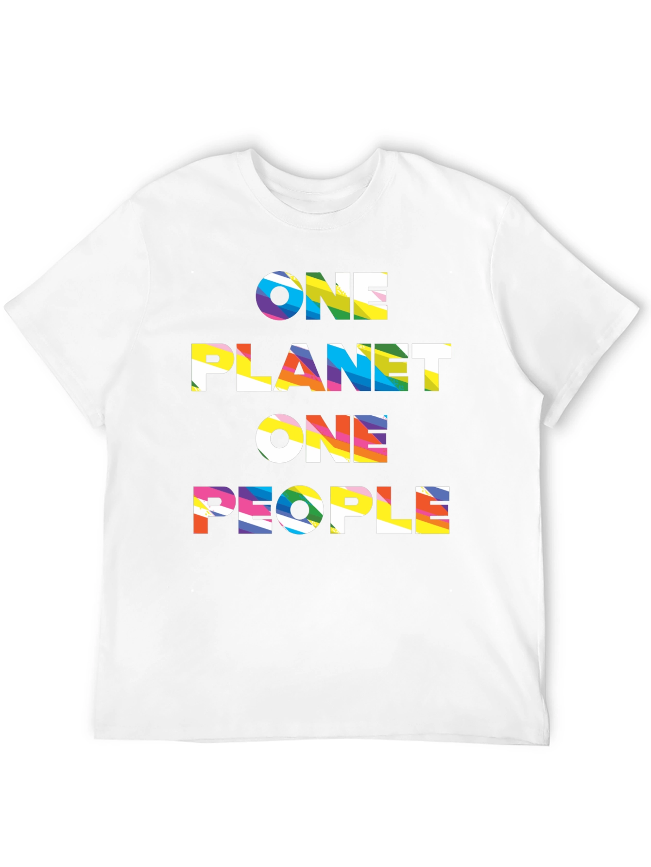 Camiseta Negra Un Planeta Un Pueblo