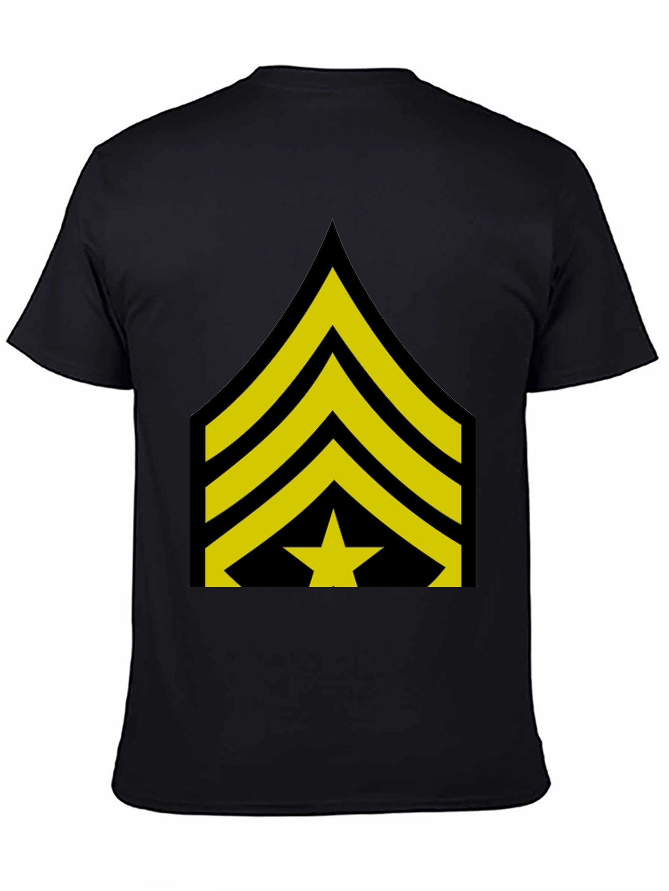 Camiseta Negra Sargento Mayor