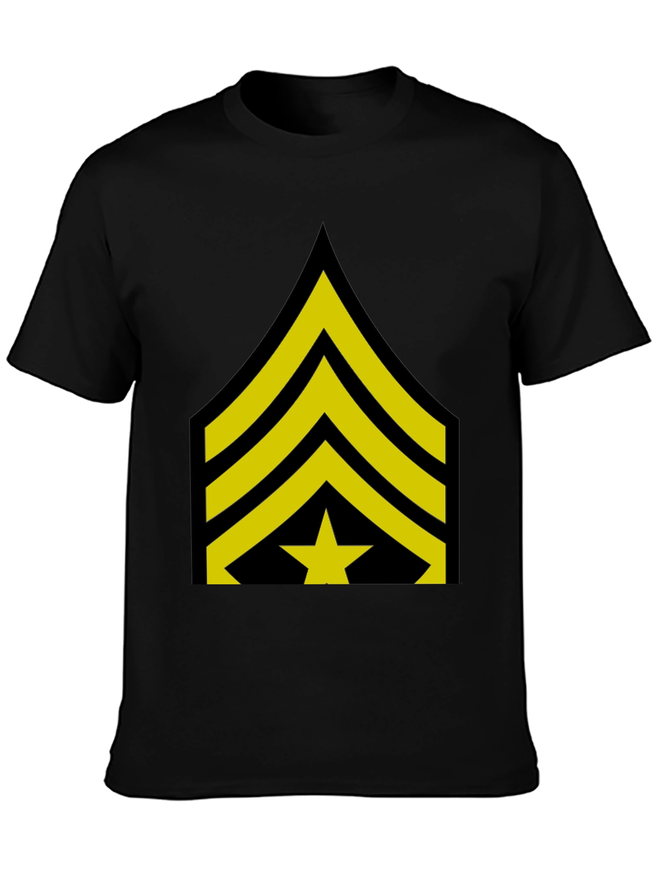 Camiseta Negra Sargento Mayor