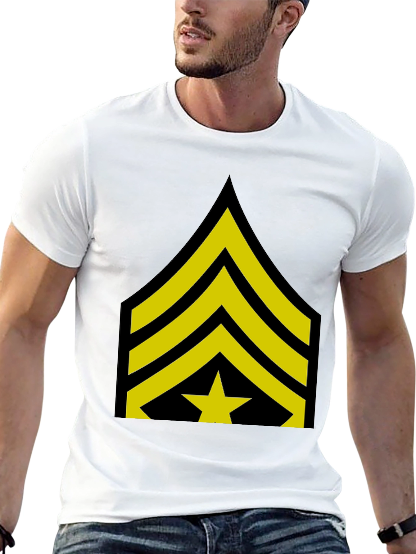 Camiseta Negra Sargento Mayor