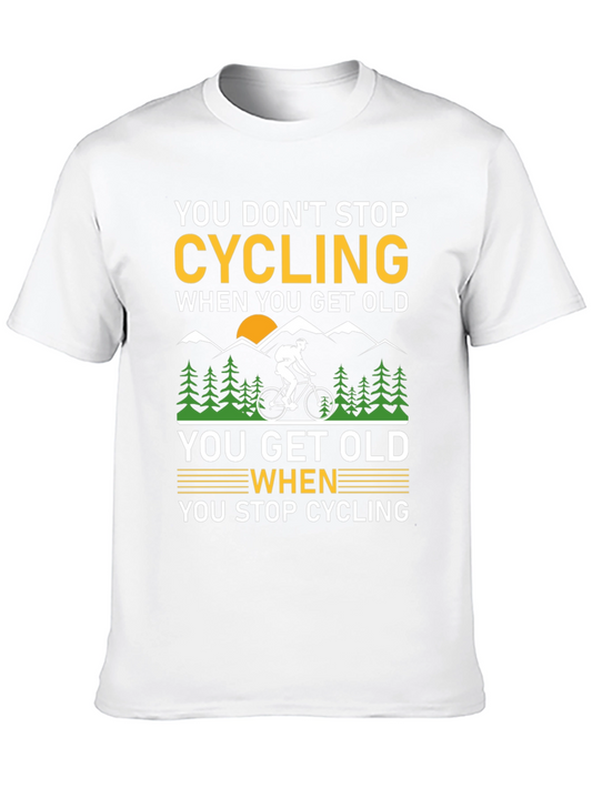 Camiseta Ciclismo: No Dejes de Pedalear