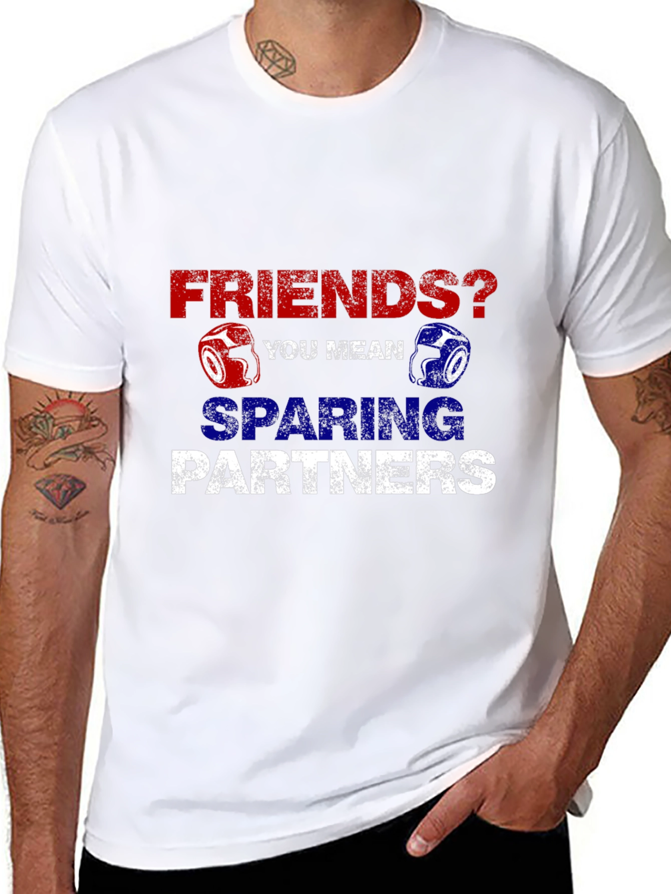 Camiseta Friends? You Mean Sparing Partners