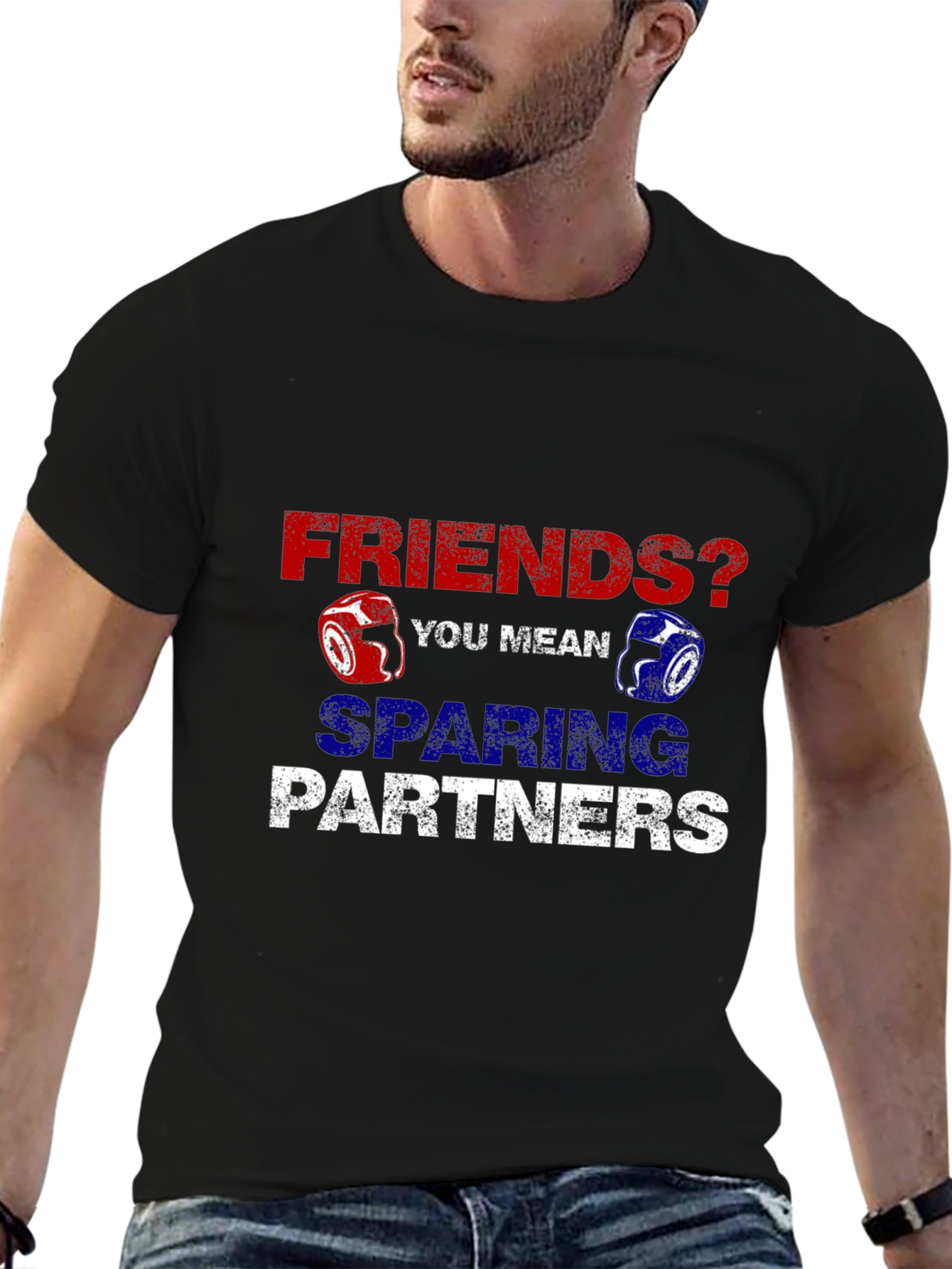 Camiseta Friends? You Mean Sparing Partners