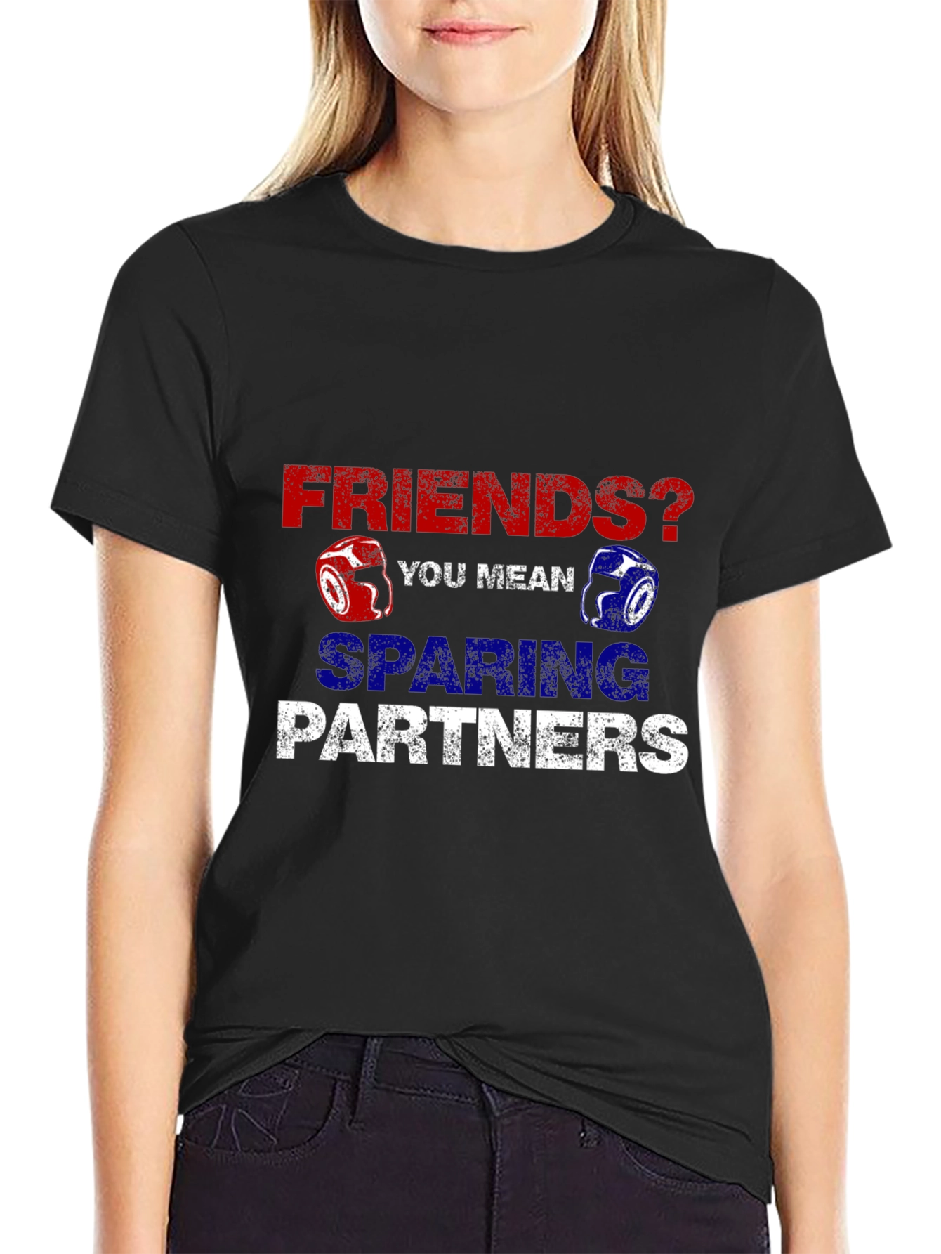 Camiseta Friends? You Mean Sparing Partners