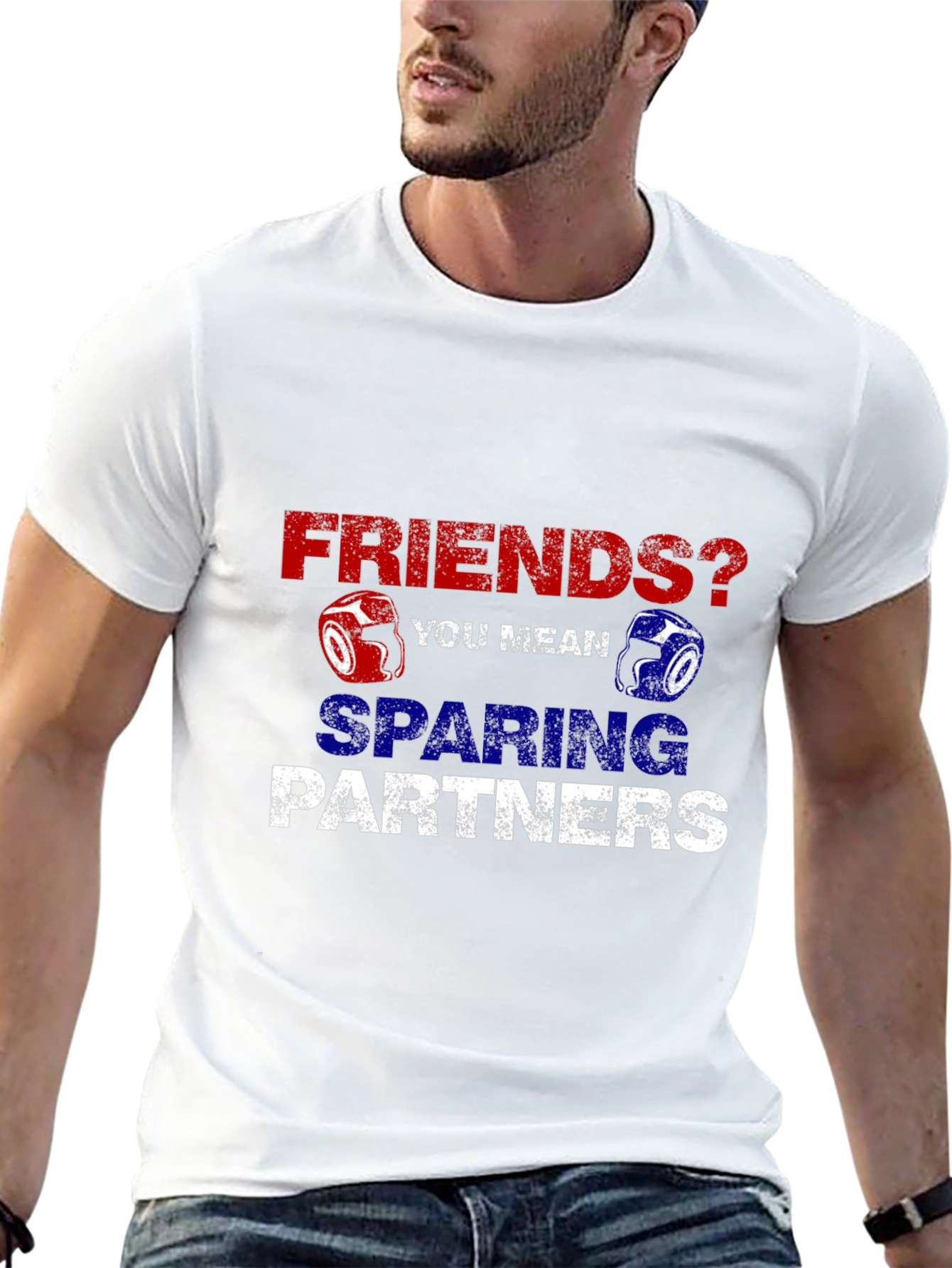 Camiseta Friends? You Mean Sparing Partners
