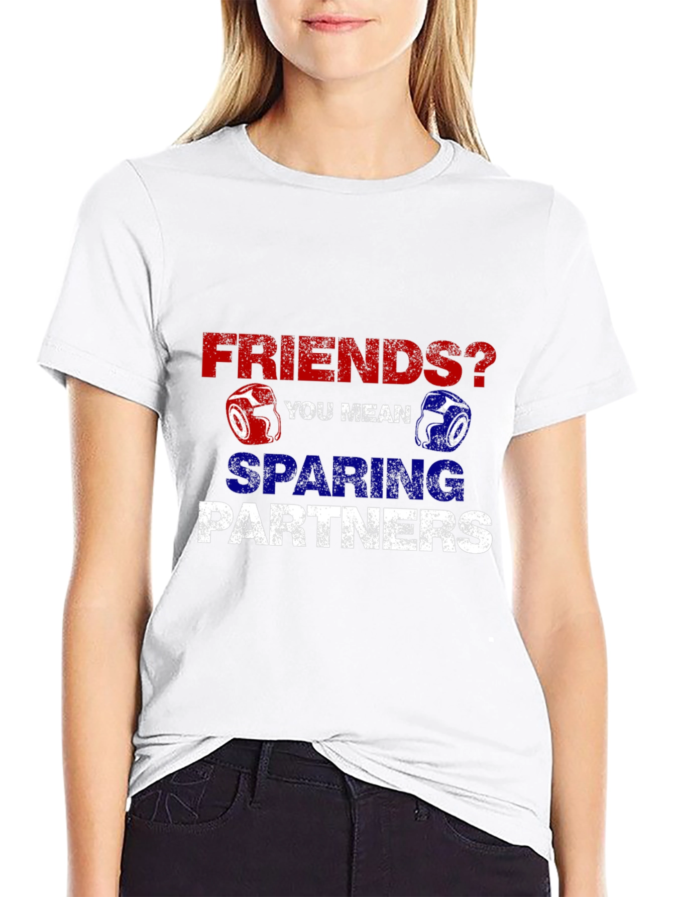 Camiseta Friends? You Mean Sparing Partners